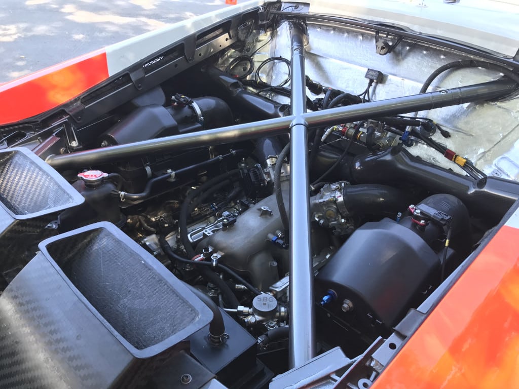 Bahía del motor Acura NSX GT3 Evo