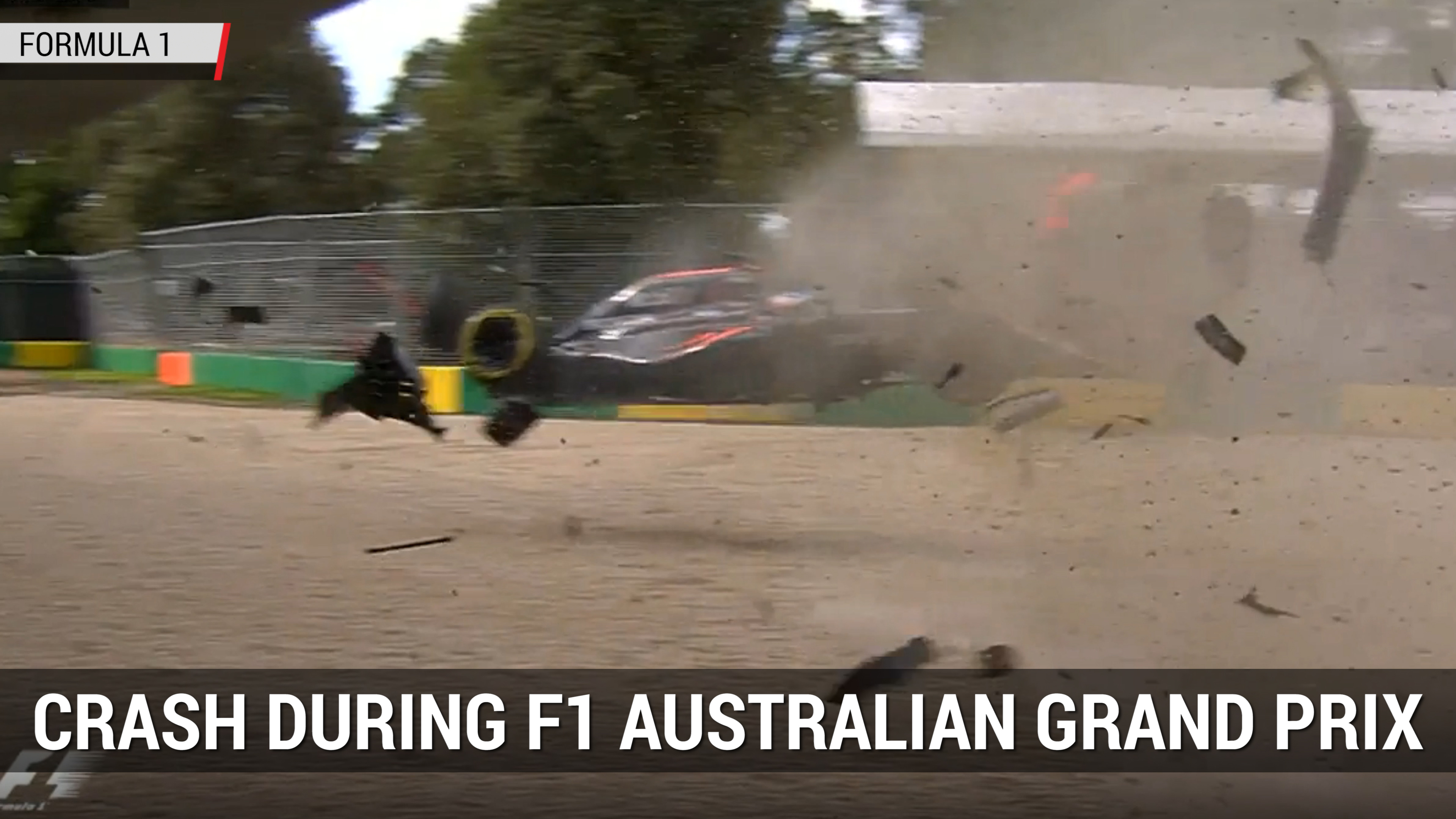 Dramatic Crash During Formula 1 Australian Grand Prix | Autoblog Minute