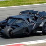 Tumbler Batmobile visto en el set de The Dark Knight