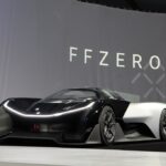 El coche electrico Faraday Future se burla antes del debut
