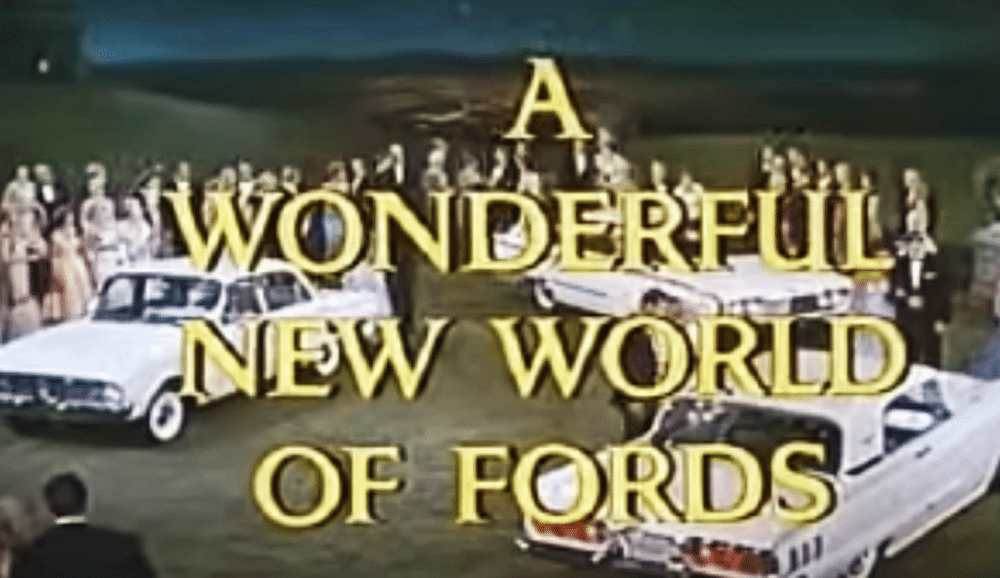 Anuncios de autos favoritos 1960 Ford El viaje diario