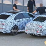 2020 Mercedes AMG CLA45 spy shots and video