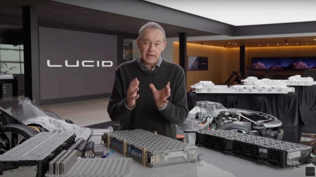 Lucid Motors CEO Peter Rawlinson explains battery tech