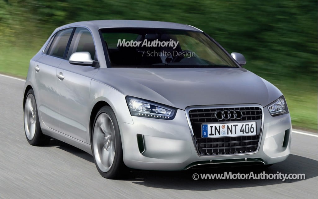Audi A2 rendering