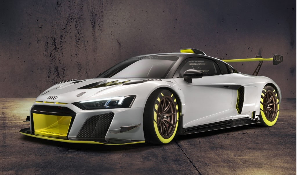 Road going version of Audi R8 LMS GT2 caught on video