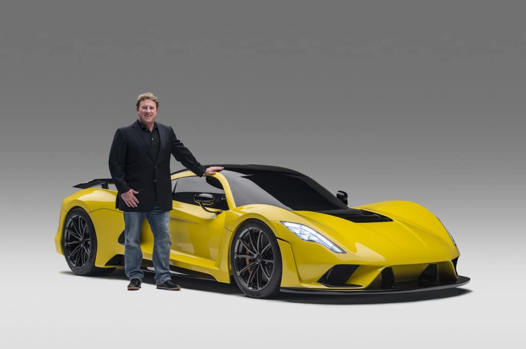 Hennessey Venom F5 revealed with over 1600 HP aims for