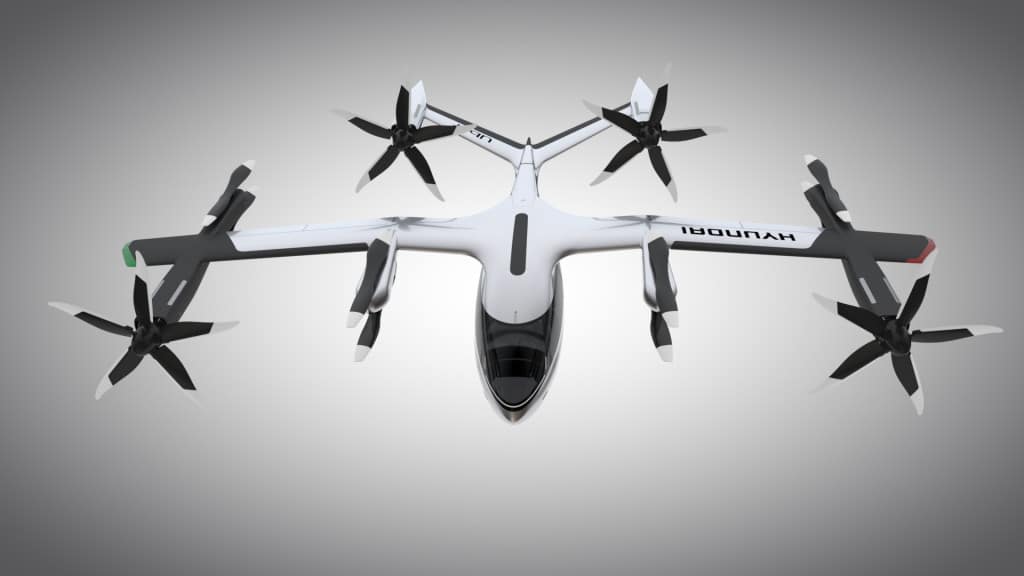 In the future flying taxis could take off and land