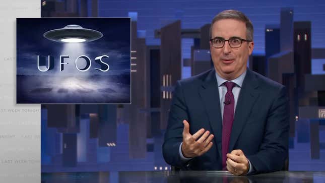 John Oliver Breaks Down The US Governments UFO Lies